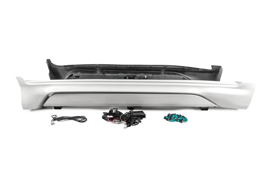 Toyota Land Cruiser 200 2007-2021 Marchepieds latéraux électriques (2016+, 2 pcs, aluminium) Photo 1