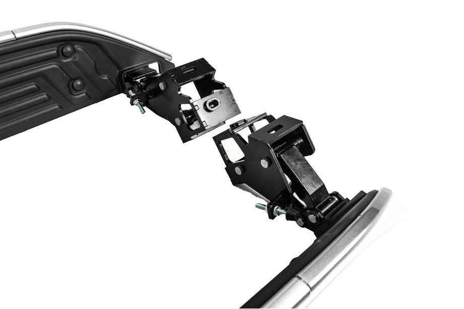 Toyota Land Cruiser 200 2007-2021 Marchepieds latéraux électriques (2016+, 2 pcs, aluminium) Photo 7