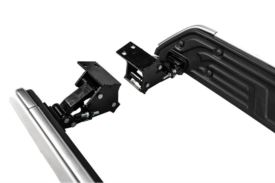 Toyota Land Cruiser 200 2007-2021 Marchepieds latéraux électriques (2016+, 2 pcs, aluminium) Photo 8