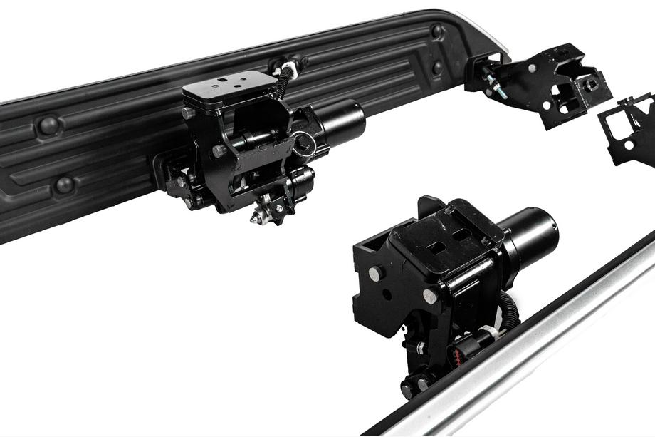Toyota Land Cruiser 200 2007-2021 Marchepieds latéraux électriques (2016+, 2 pcs, aluminium) Photo 9