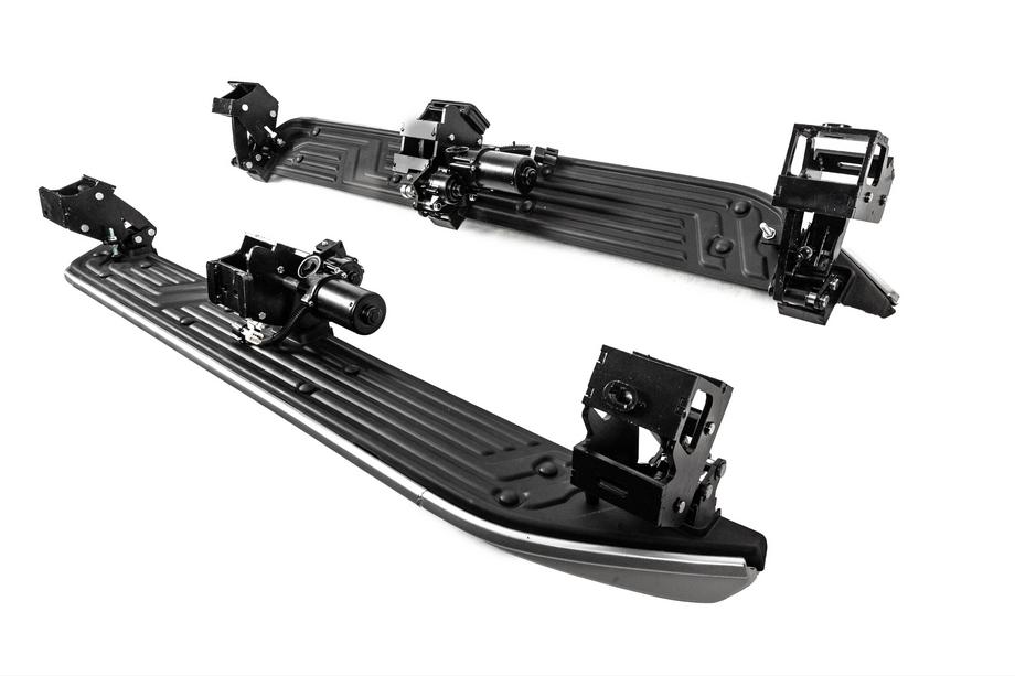Toyota Land Cruiser 200 2007-2021 Marchepieds latéraux électriques (2016+, 2 pcs, aluminium) Photo 14