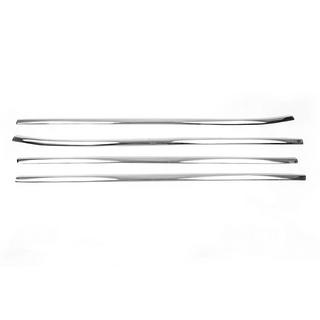 Baguettes inférieures de vitres inox (4 pcs) photo 2