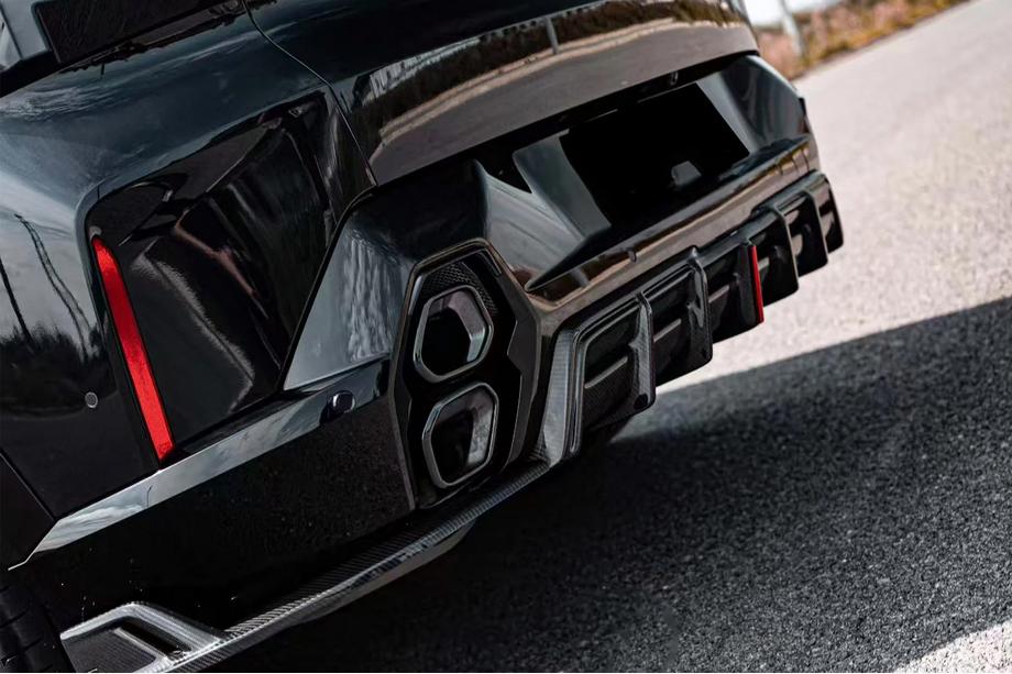 BMW XM G09 2022- Diffuseur de pare-chocs arrière AE (Carbone) Image