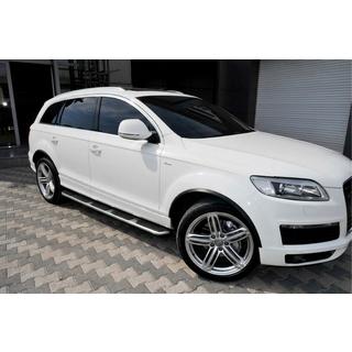 Marchepieds latéraux OEM (sans fixations, 2 pcs, aluminium) Audi Q5 2008-2017 photo 1
