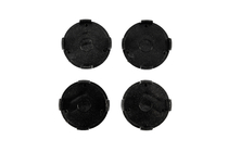 Citroen Caches-moyeux 60/56 mm (Noir avec chrome, x4) photo 4