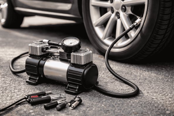 Pourquoi le compresseur de voiture gonfle mal : causes et solutions