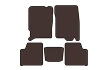 Chery Jaggi 2006-2010 Tapis en Caoutchouc Carsuit (Marron) photo 1