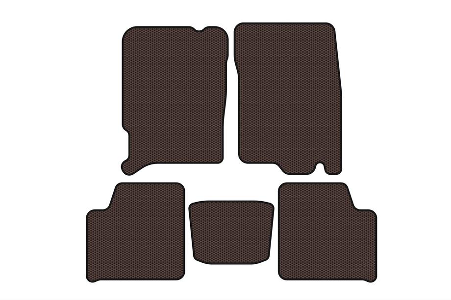 Chery Jaggi 2006-2010 Tapis en Caoutchouc Carsuit (Marron) Image