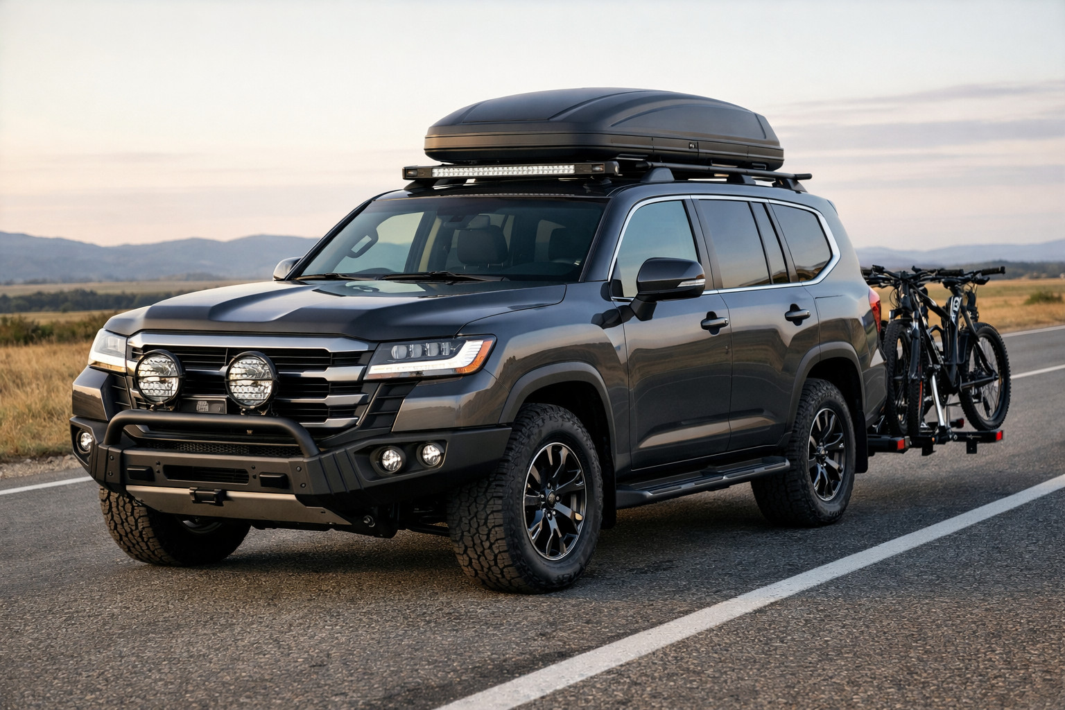 Que monter sur un Toyota Land Cruiser 300 pour l’autoroute