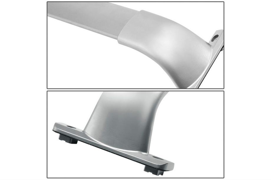 Infiniti QX60 2016-2021 Barres de toit transversales pour rails de toit OEM (2 pcs) Gris Photo 11