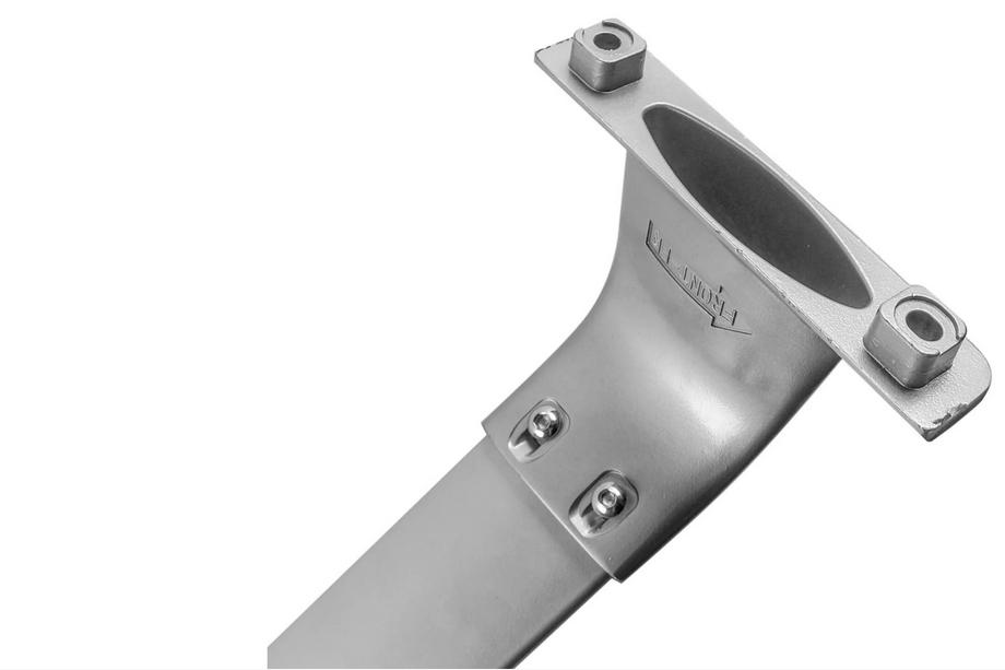 Infiniti QX60 2016-2021 Barres de toit transversales pour rails de toit OEM (2 pcs) Gris Photo 4