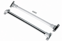 Infiniti QX60 2022- Barres de toit transversales pour rails de toit OEM (2 pcs) Gris photo 2
