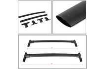 Nissan Murano 2014- Barres de toit (barres transversales) pour rails OEM (2014-2018, 2 pcs) photo 6