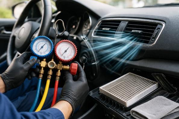 Climatisation auto : quand faut-il recharger et nettoyer ?