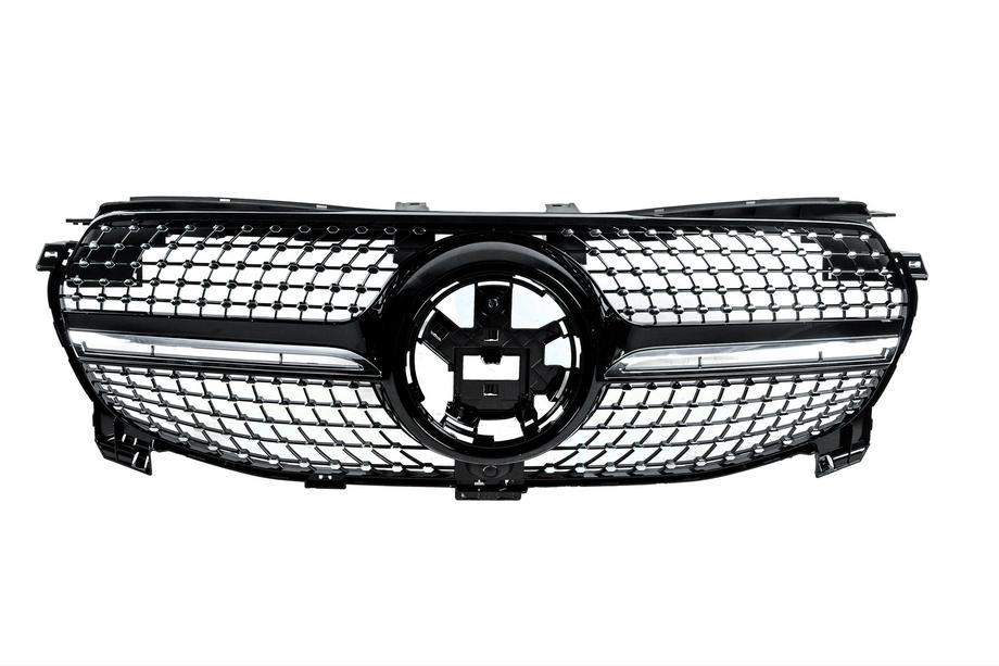 Mercedes GLE coupe C167 2019- Calandre avant Diamond Black (pour Base 2019-2023) Image