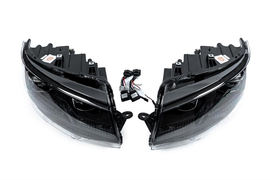 Volkswagen T6 2015-2024 Phares avant avec modules FullLed Black V2 (2015-2019, 2 pcs) Photo 2