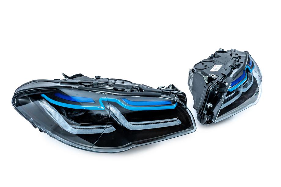 BMW 5 Series F10/F11 2010–2016 Phares avant Full LED G30 Laser style LCI (2010-2013, 2 pcs) Photo 2