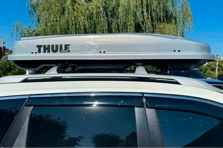 Nissan X-trail T32/Rogue 2014-2021 Barres de toit transversales pour rails de toit OEM (2 pcs) Gris Photo 6