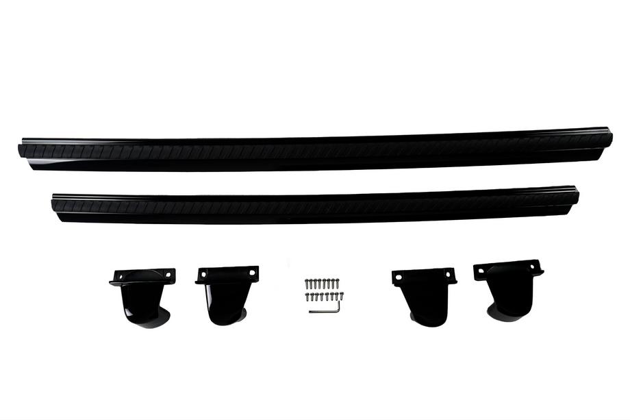 Nissan Pathfinder R53 2021- Barres de toit transversales pour rails de toit OEM (2 pcs) Gris Photo 5