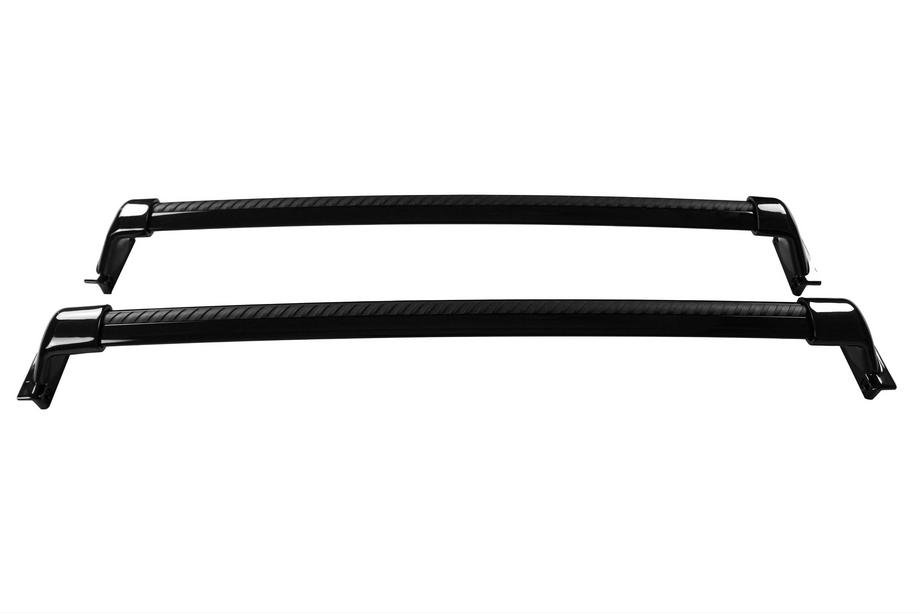 Nissan Pathfinder R53 2021- Barres de toit transversales pour rails de toit OEM (2 pcs) Gris Photo 2