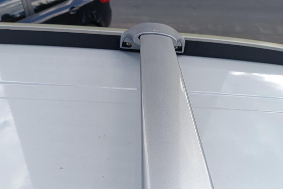 Acura MDX 2013-2020 Barres de toit transversales pour rails intégrés OEM (2 pièces) Chrome Photo 4