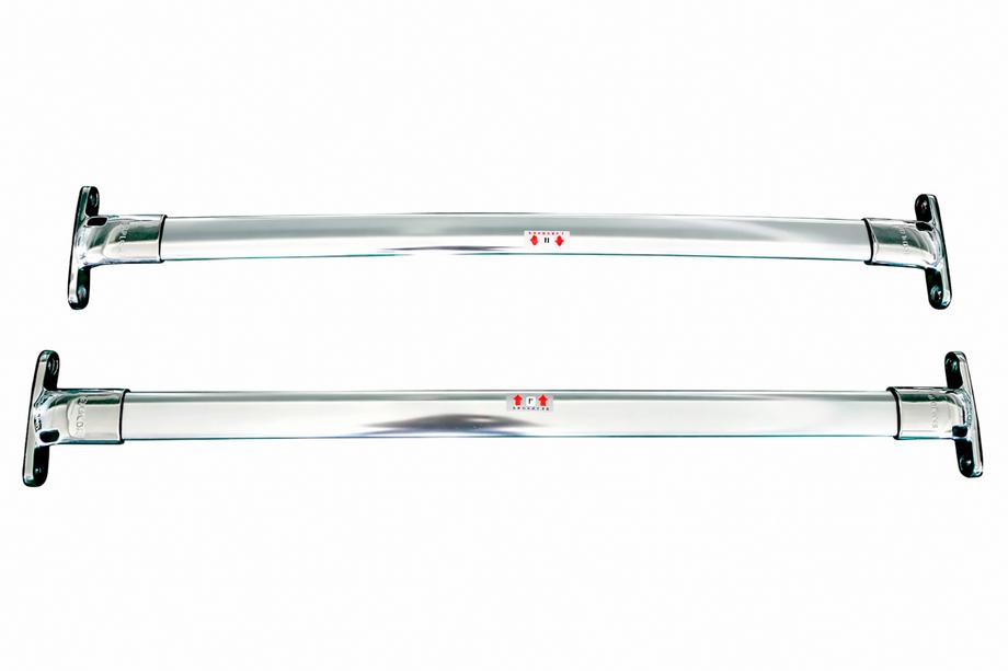 Ford Explorer 2011-2019 Barres de toit transversales pour rails intégrés OEM (2016-2019, 2 pcs) Chrome Photo 4