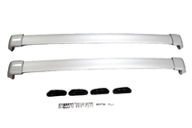 Honda HR-V 2014-2021 Barres de toit transversales pour rails intégrés OEM (2 pièces) Noir photo 6