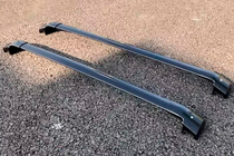 Honda HR-V 2014-2021 Barres de toit transversales pour rails intégrés OEM (2 pièces) Noir photo 12