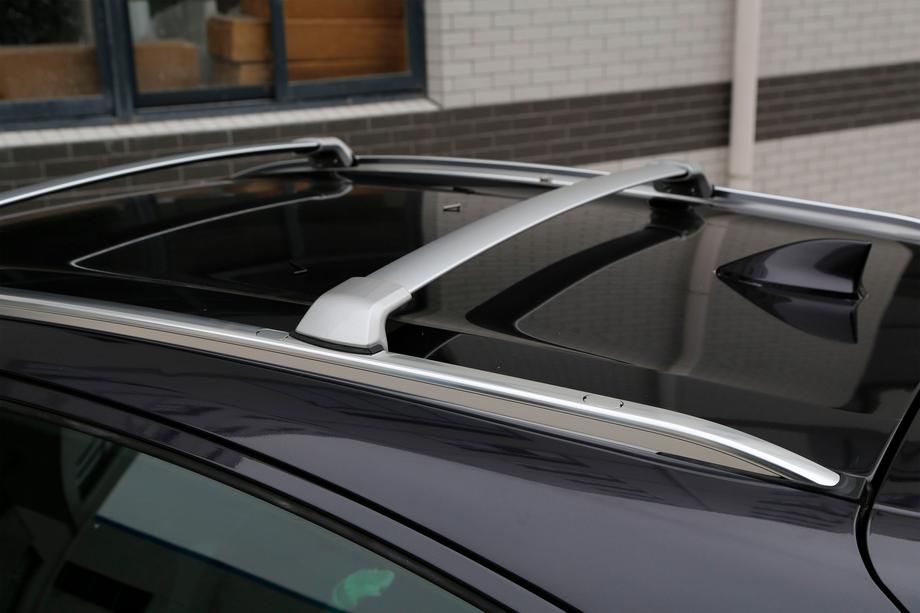 Honda HR-V 2014-2021 Barres de toit transversales pour rails intégrés OEM (2 pièces) Gris Photo 5