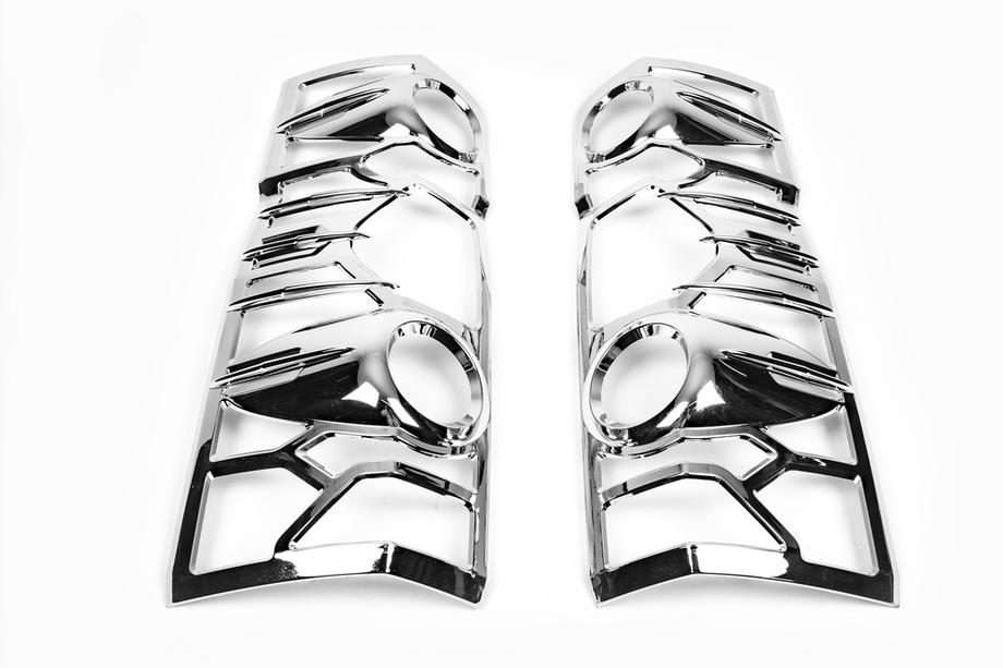 Volkswagen Crafter 2006-2016 Couvre-feux Arriere Chromes (2 pcs, plastique) Photo 4