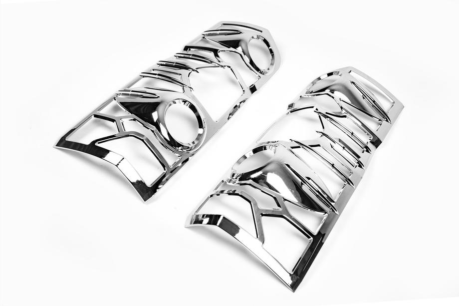 Volkswagen Crafter 2006-2016 Couvre-feux Arriere Chromes (2 pcs, plastique) Photo 5