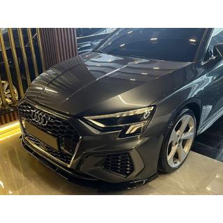 Lame avant (lip) EuroCap (pour S-line, 2020-2024, ABS) Audi A3 2020- photo 2
