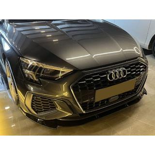 Lame avant (lip) EuroCap (pour S-line, 2020-2024, ABS) Audi A3 2020- photo 1