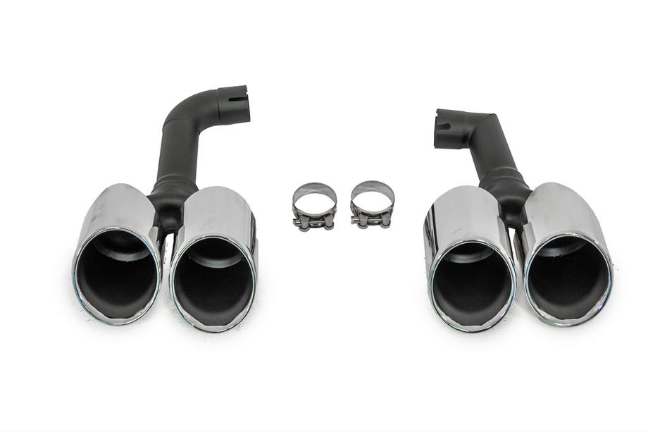 BMW X4 G02 2018- Embouts d’échappement Silver style X4M F98 (V2) Photo 7
