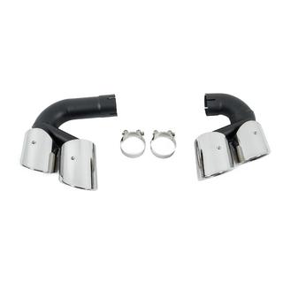 Embouts d’échappement V1 Silver style X6M F96 photo 2