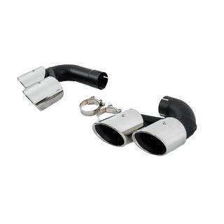 Embouts d’échappement V1 Silver style X6M F96 photo 3