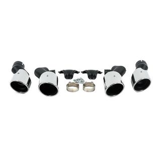 Embouts d’échappement V2 Silver style X6M F96 photo 1