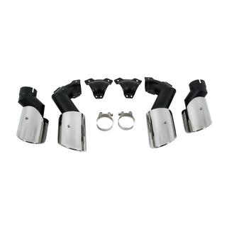 Embouts d’échappement V2 Silver style X6M F96 photo 2
