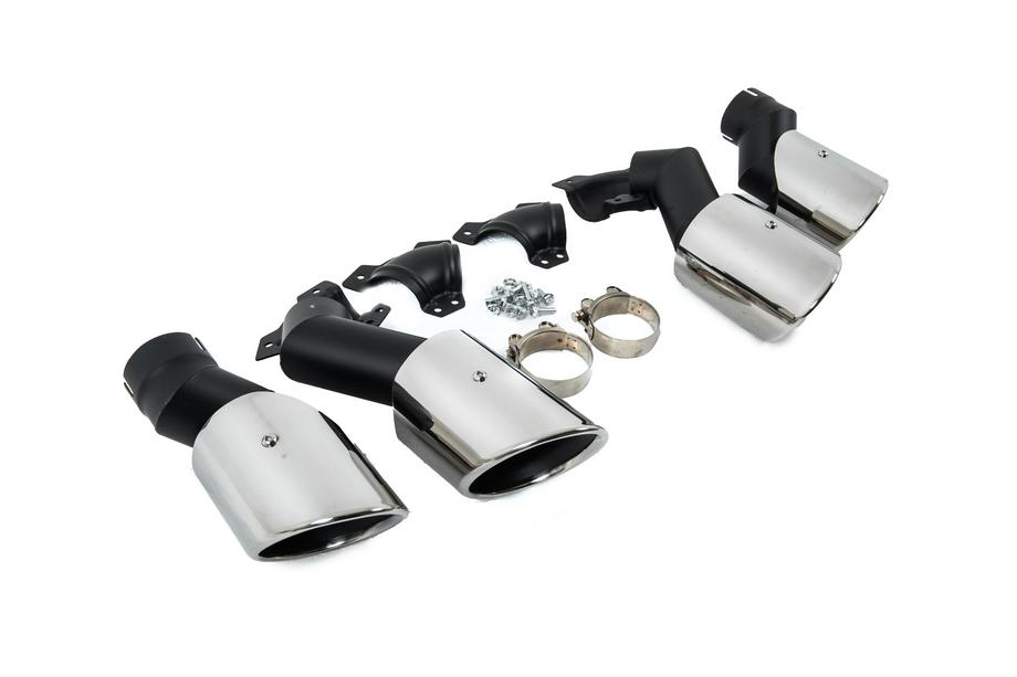 BMW X6 G06 2019–2027 Embouts d’échappement V2 Silver style X6M F96 Photo 4