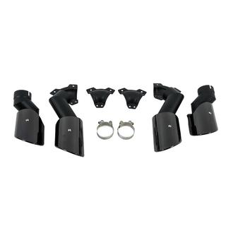 Embouts d’échappement V2 Black style X6M F96 photo 2