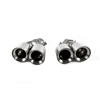 Embouts d’échappement M6 Silver (2 pcs) BMW 6 Series G32 2017- photo 2