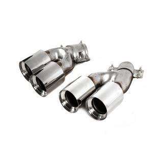 Embouts d’échappement M6 Silver (2 pcs) BMW 6 Series G32 2017- photo 1