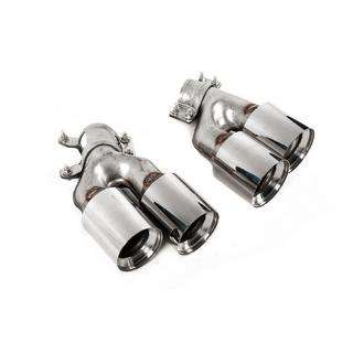 Embouts d’échappement M6 Silver (2 pcs) BMW 6 Series G32 2017- photo 4