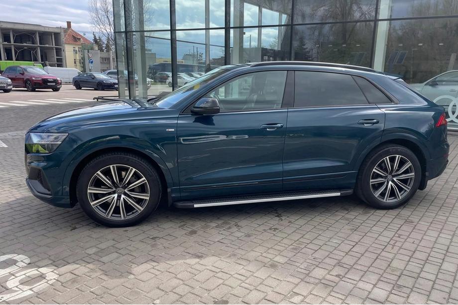 Audi Q8 2018- Marchepieds latéraux Maya V1 (2 pcs, aluminium) Image