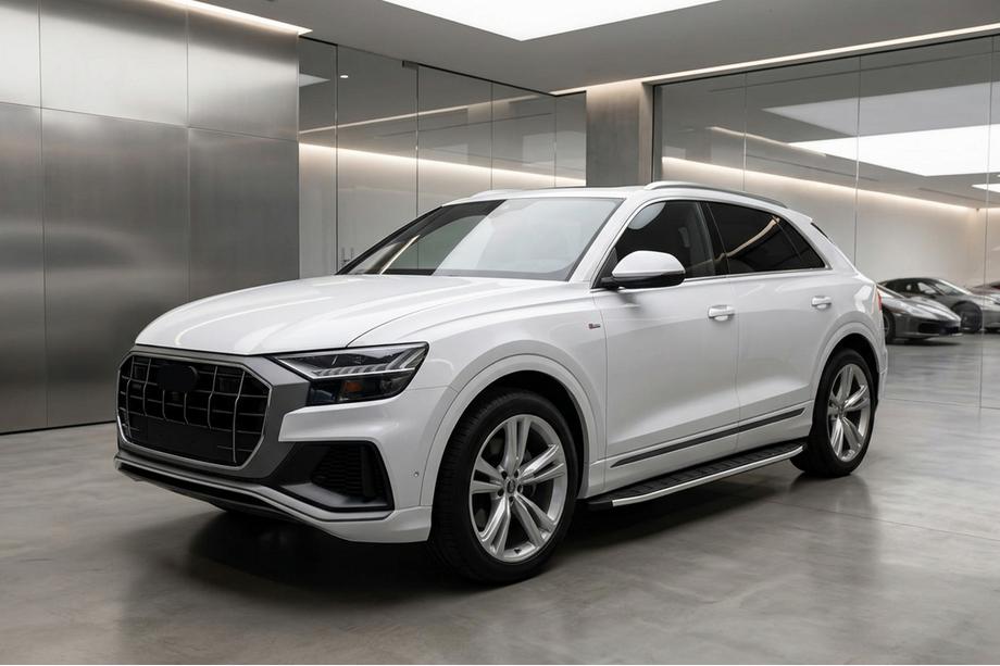 Audi Q8 2018- Marchepieds latéraux Fullmond (2 pcs, Aluminium) Photo 1