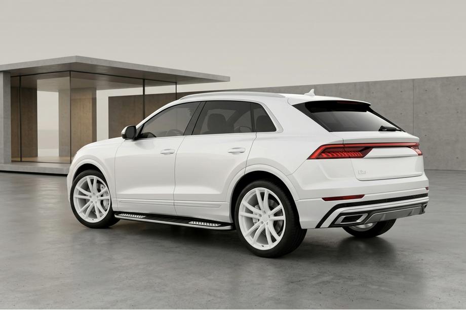 Audi Q8 2018- Marchepieds latéraux Tayga V2 (2 pcs, Aluminium) Image