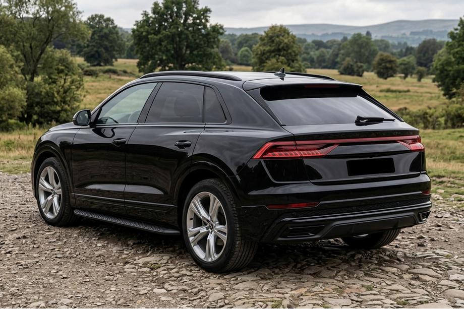 Audi Q8 2018- Marchepieds Latéraux Tayga Black (2 pcs, Aluminium) Image