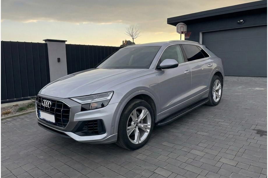 Audi Q8 2018- Marchepieds lateraux Bosphorus Black (2 pcs, Aluminium) Image