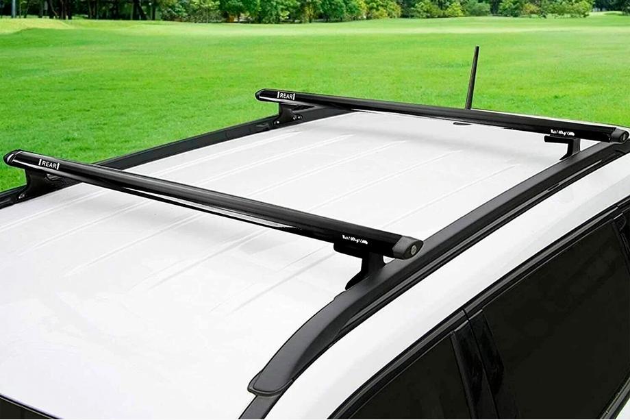 Jeep Compass 2006-2016 Barres de toit transversales pour rails intégrés OEM (2011-2016, 2 pcs) Photo 3