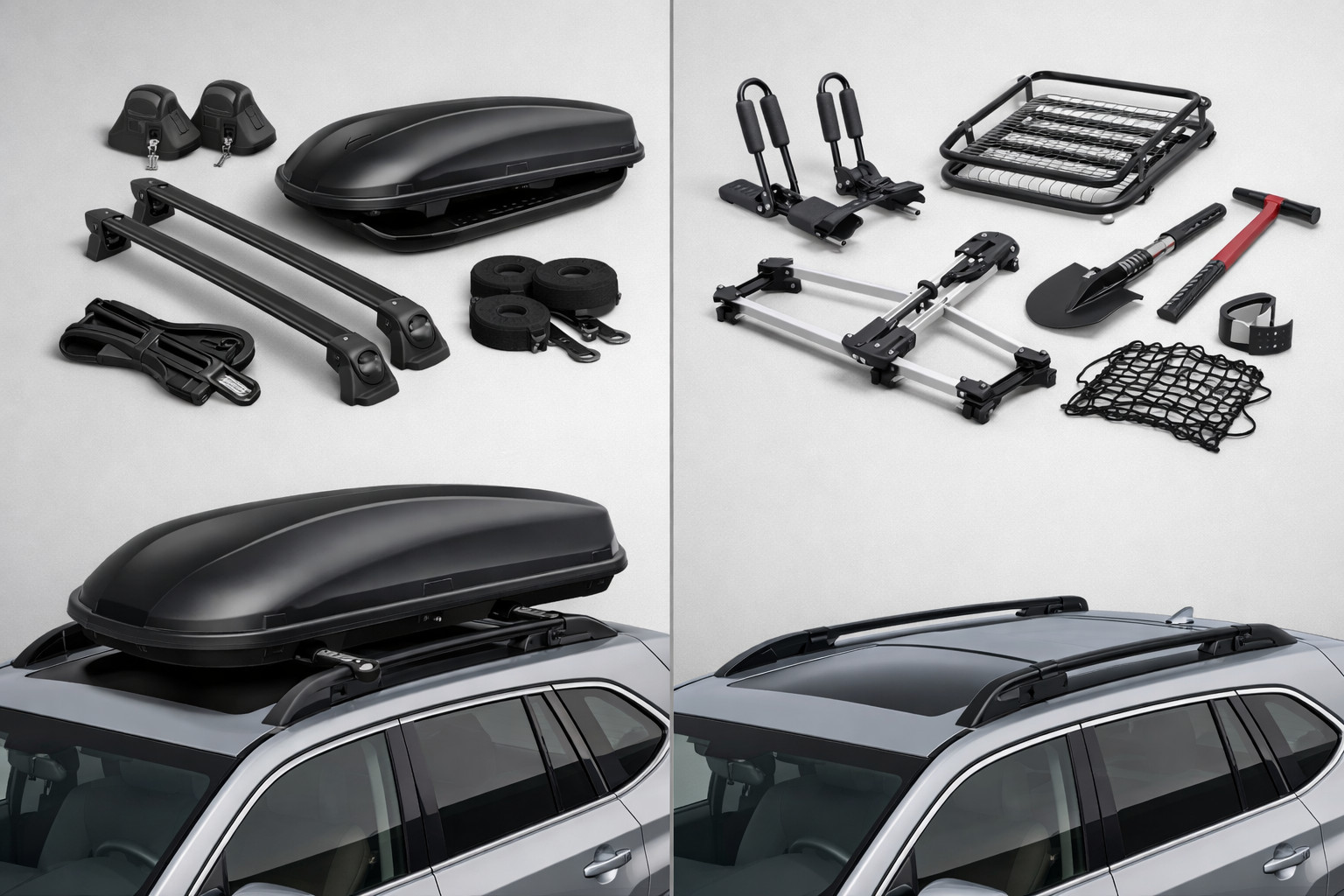 Accessoires pour rails de toit : l’essentiel et ce dont on peut se passer